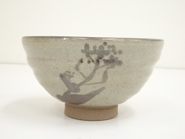 道具 ] - 道具 阿漕窯 福森十浦造 鉄絵菜の花茶碗（共箱） | ネット